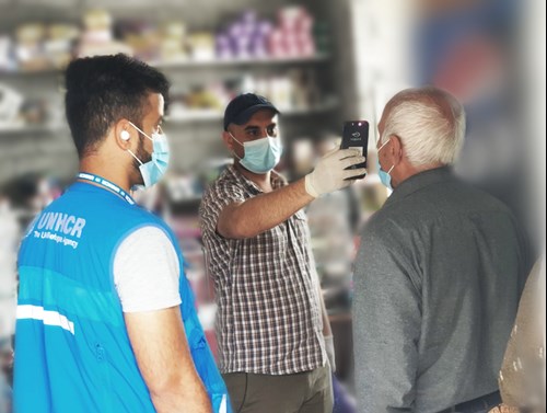 iris recognition for humanitarian aid distribution